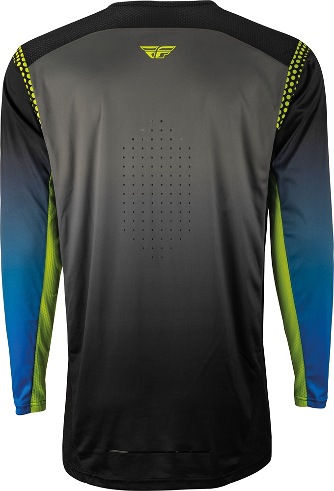FlyRacingOffroadShirtMX-JerseyLite70200GreyBlueHi-Vis-S