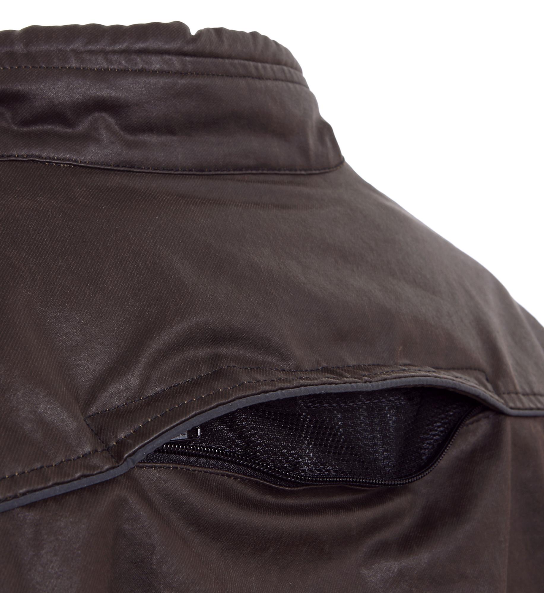 BoresJacketAdolfoHerrenWachsjackelangBlack