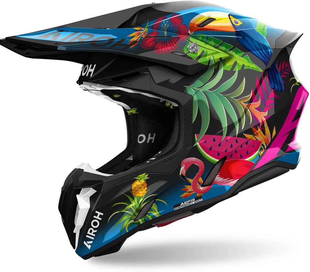 AirohMotorradCrosshelmTwist3AmazoniaAI40030081