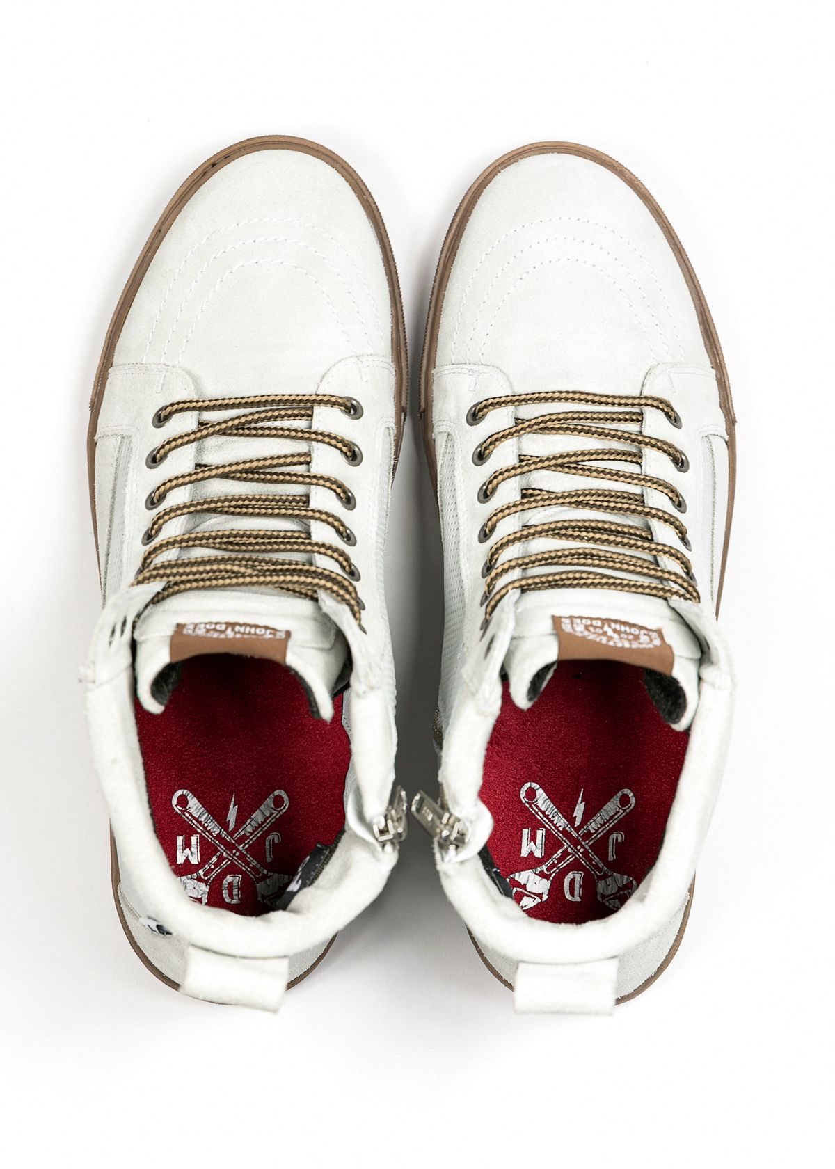 JohnDoeMotorradSchuhNeoWhiteBrown-39