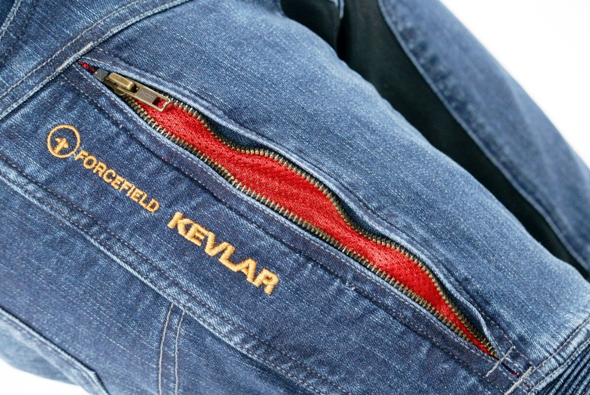 TrilobiteMotorradhoseParadoHerrenL34SlimFitblau