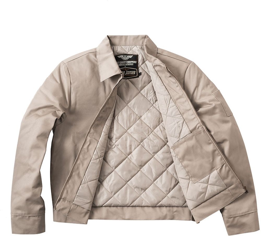 WCCWestCoastChoppersHerrenJackeOgLinedWorkjacketWCCJS169BG