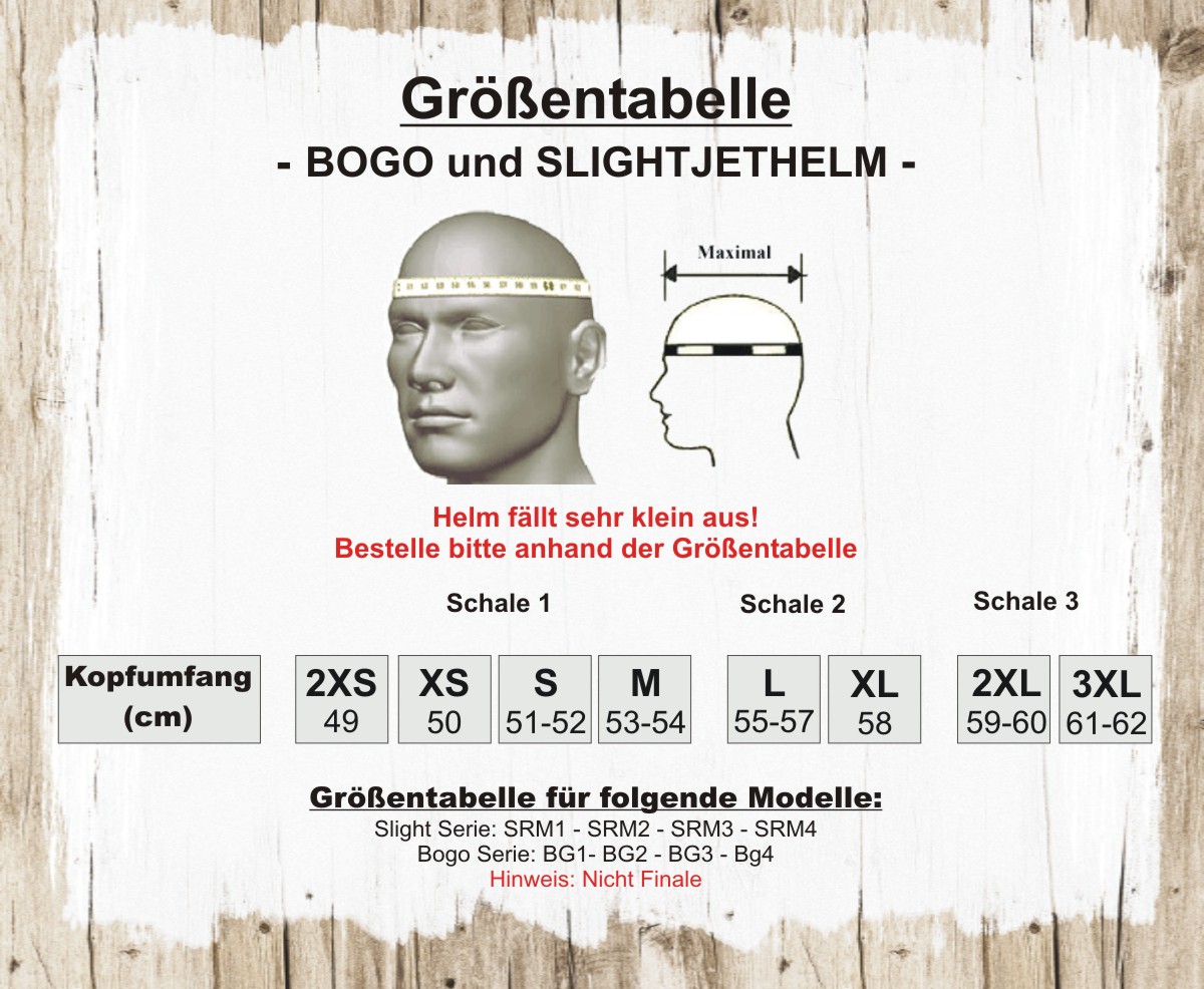 BoresHelmSRMSlight2LederJethelmglnzendBlackohneECE2205PrfungentsprichtnichtderStVO-3XL