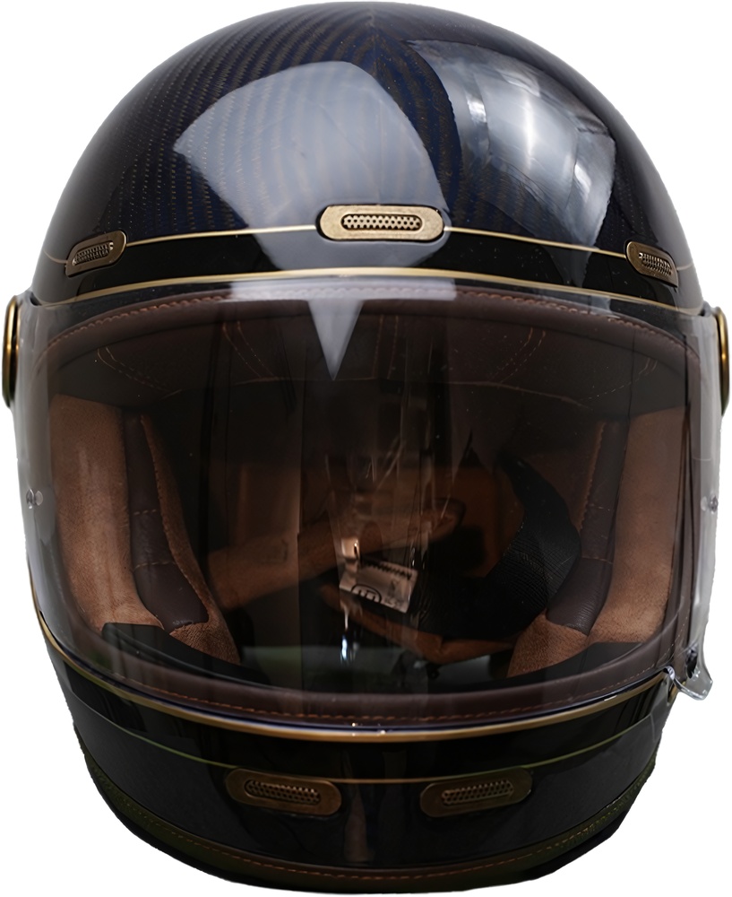 ByCityMotorradIntegralhelmRoadsterIiiCarbonHelmetBYC0079GoldenBlue-XS