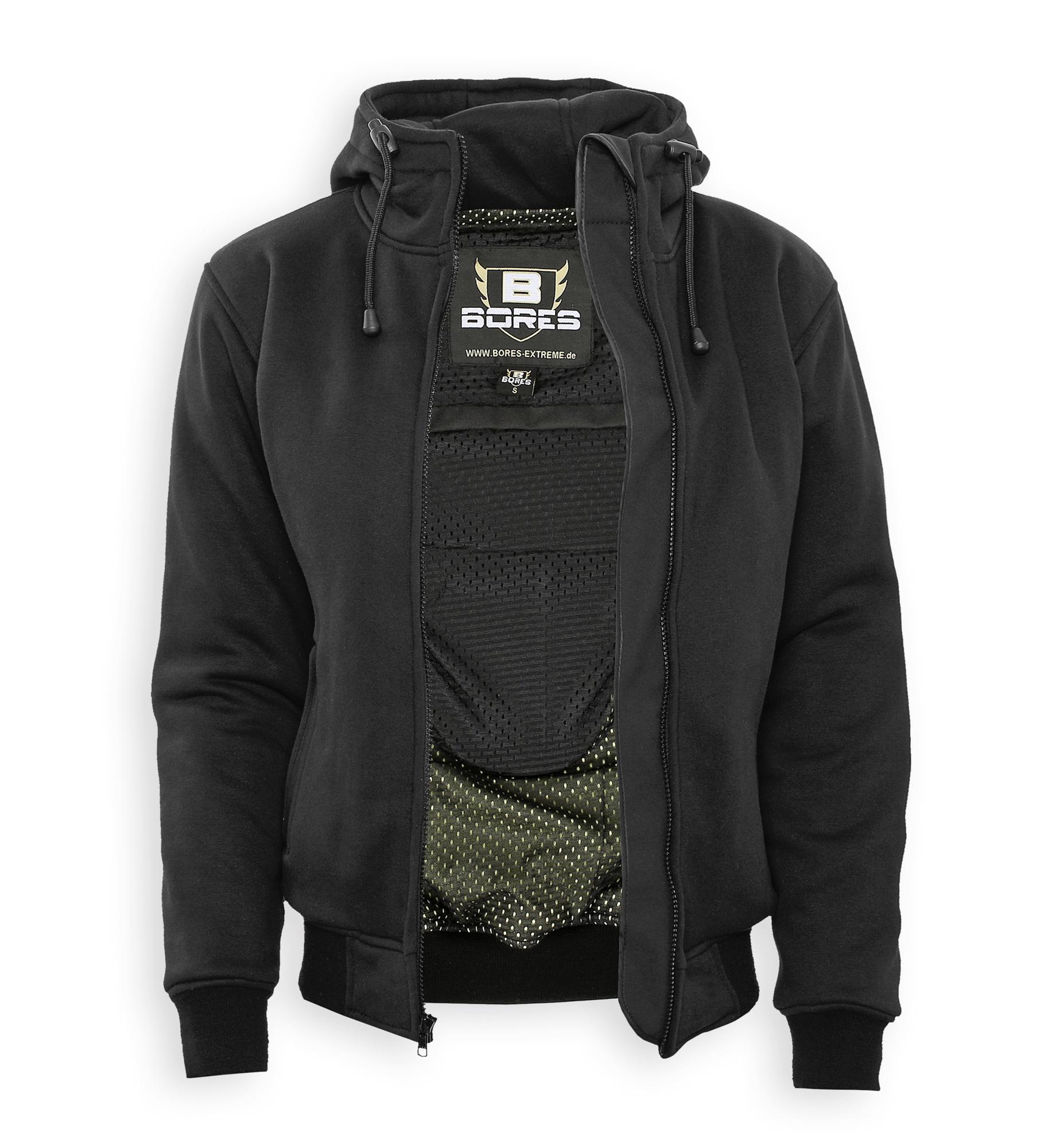 BoresFemaleHoodieSafety5LadyHoodieBlack