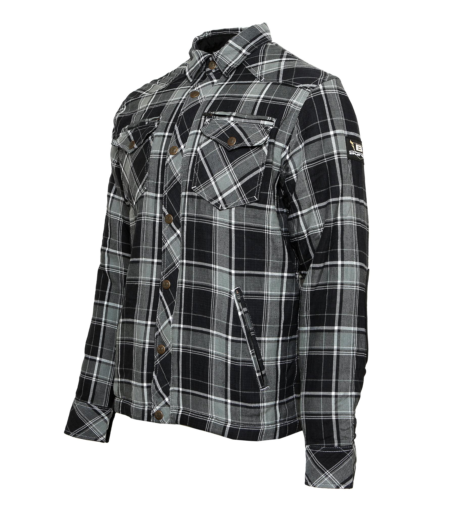 BoresLumberjackPremiumJackeHemdinHolzfllerOptikGreyBlackWhite-9XL