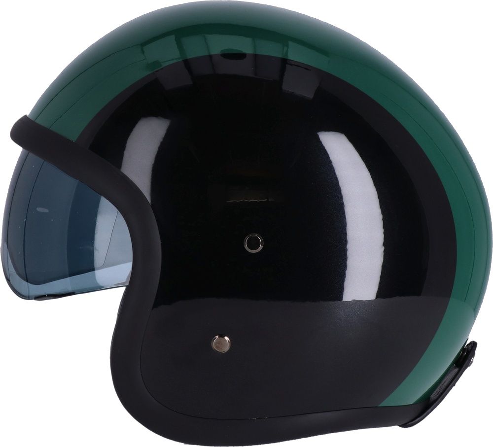 RoegMotorradJethelmSundownHelmetEce2206ROE0062GreenBlack-XS