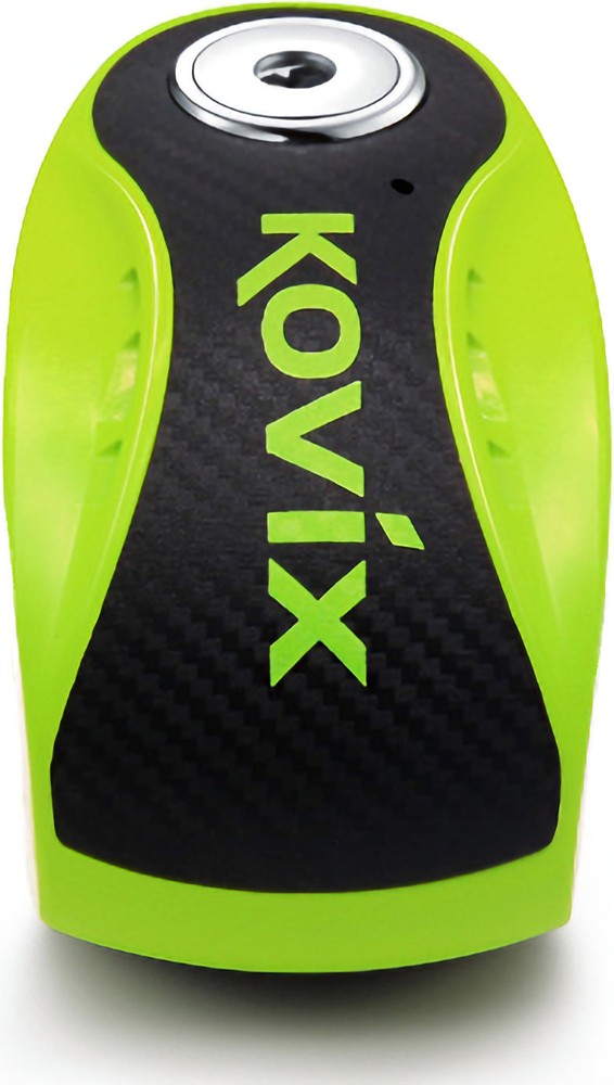 KovixMotorradAlarmbremsscheibenschlossKNX6-6mmPinFluoGrn