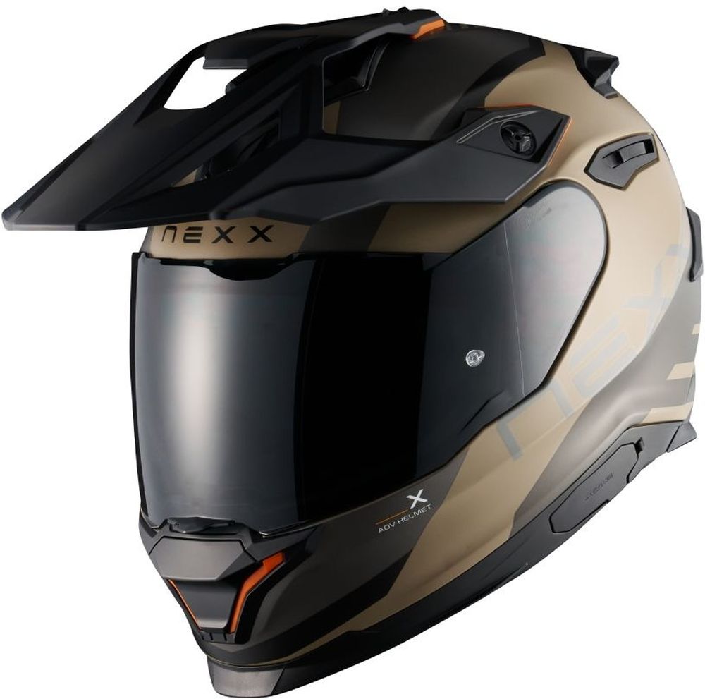 NexxMotorradCrosshelmHelmetYTravlQuestMt28800Sand-Grey-XS