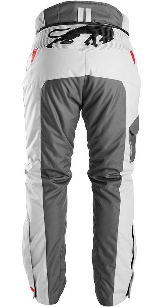 FuryganMotorradHosePantsKillington65099Grey-Pearl-Red-XXL