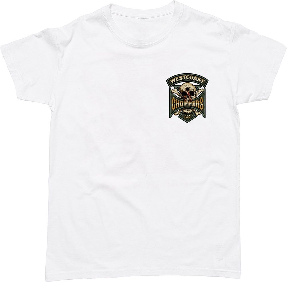 WestCoastChoppersHerrenT-ShirtHipsterHuntersT-ShirtWhite