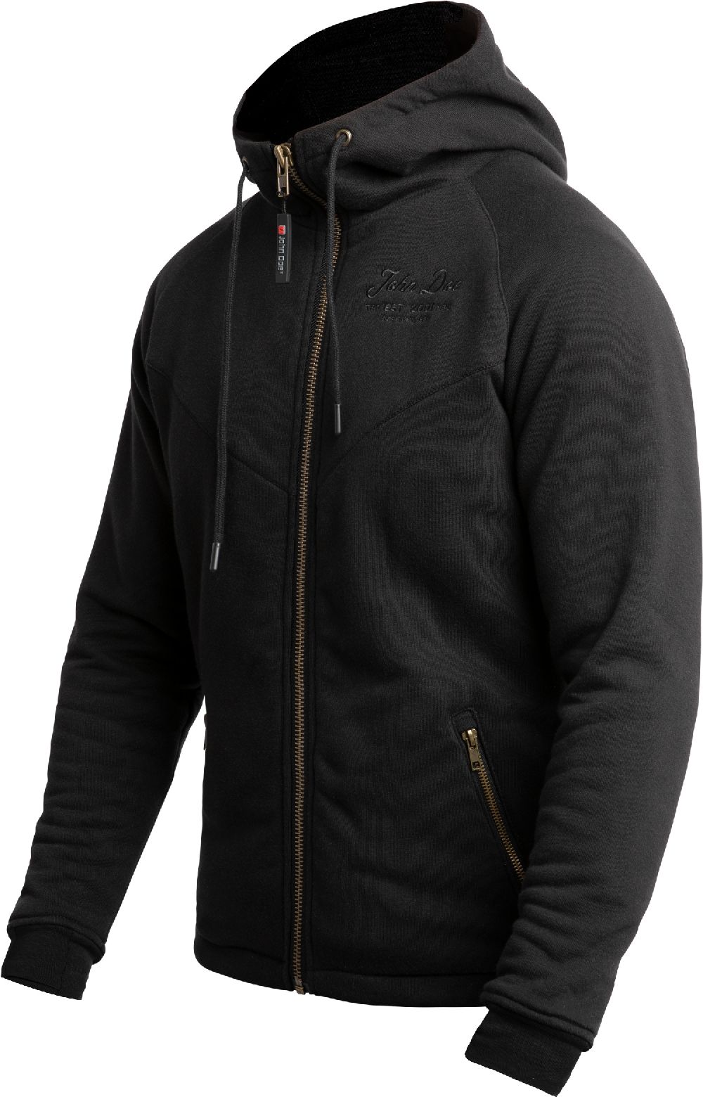 JohnDoeMotorradHoodieXTMHoodieV2Black-XXL