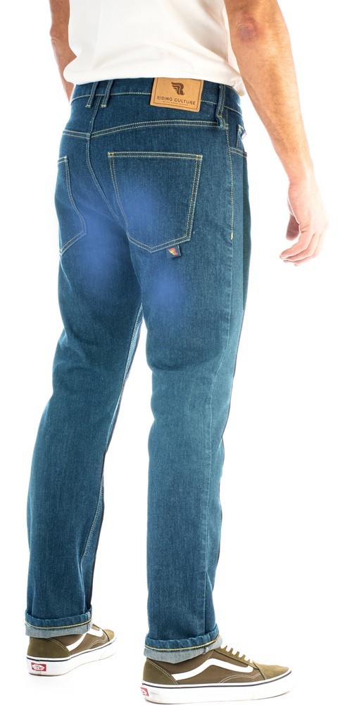 RidingCulturebyRokkerMotorradHoseStraightFitMenWashed