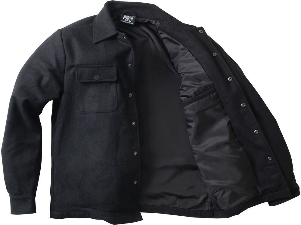 WCCWestCoastChoppersJackeWoolLinedPlaidShirt