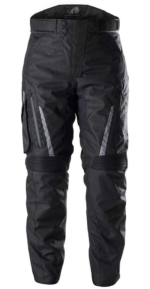FuryganMotorradHosePantsKillington65099Black-Grey-3XL