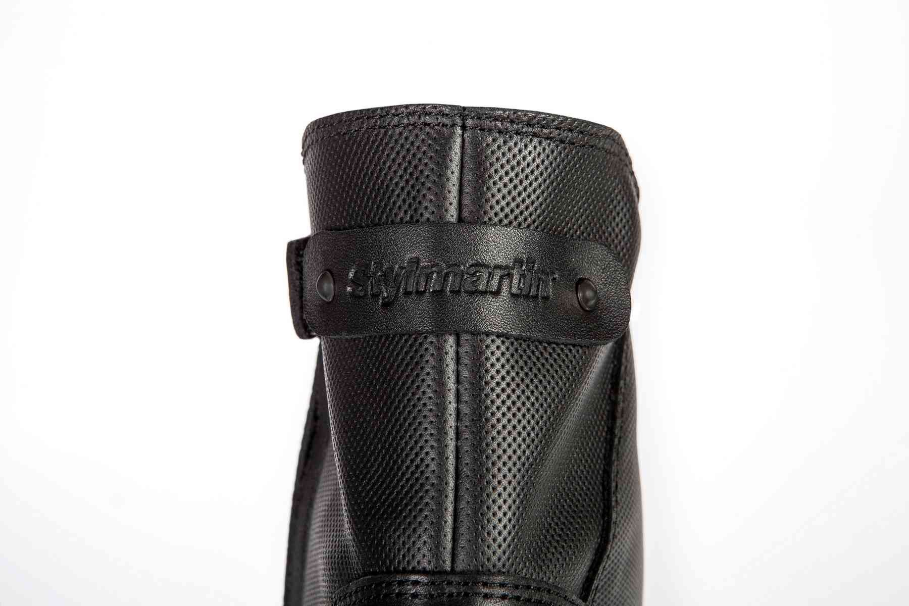 StylmartinMotorradSchuhePearlJDamenStiefeletteBlack