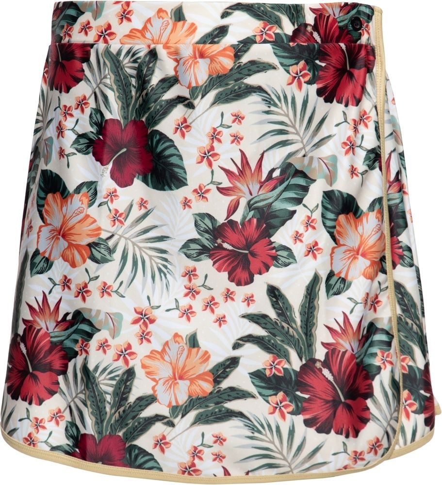 QueenKerosinDamenAopFlowerSwimSkirtQKU311006