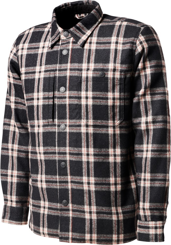 RolandSandsDesignMotorrad-HemdBuelltonBlackWhiteRed-S