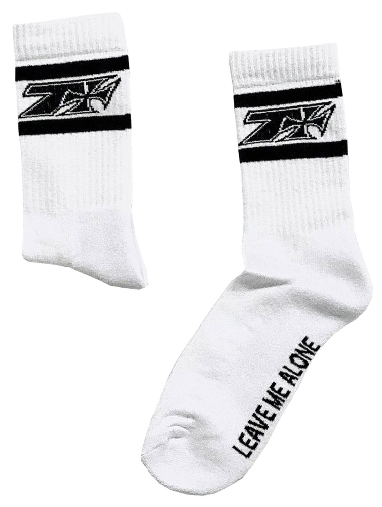 WCCWestCoastChoppersSockenKimiRaikknenLeaveMeAloneWhite