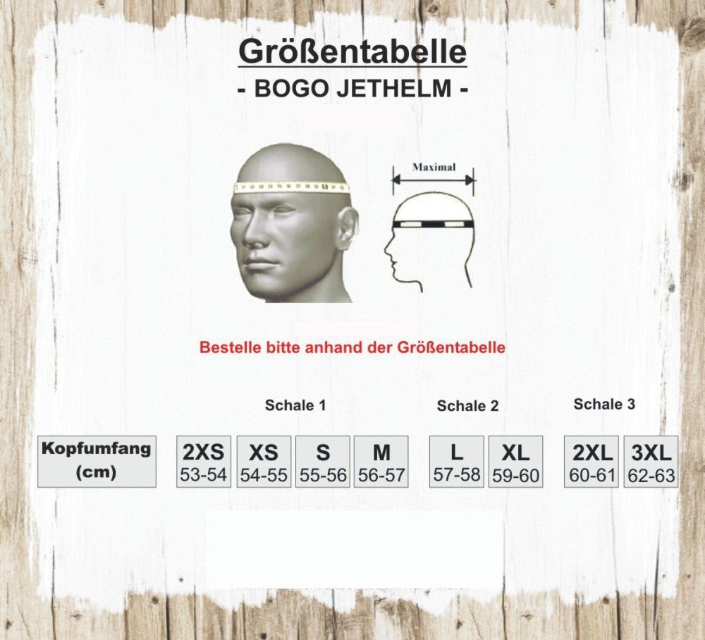 BoresHelmBogo4FinaleLeder-JethelmMattSchwarzohneECE2205PrfungentsprichtnichtderStVO-3XL