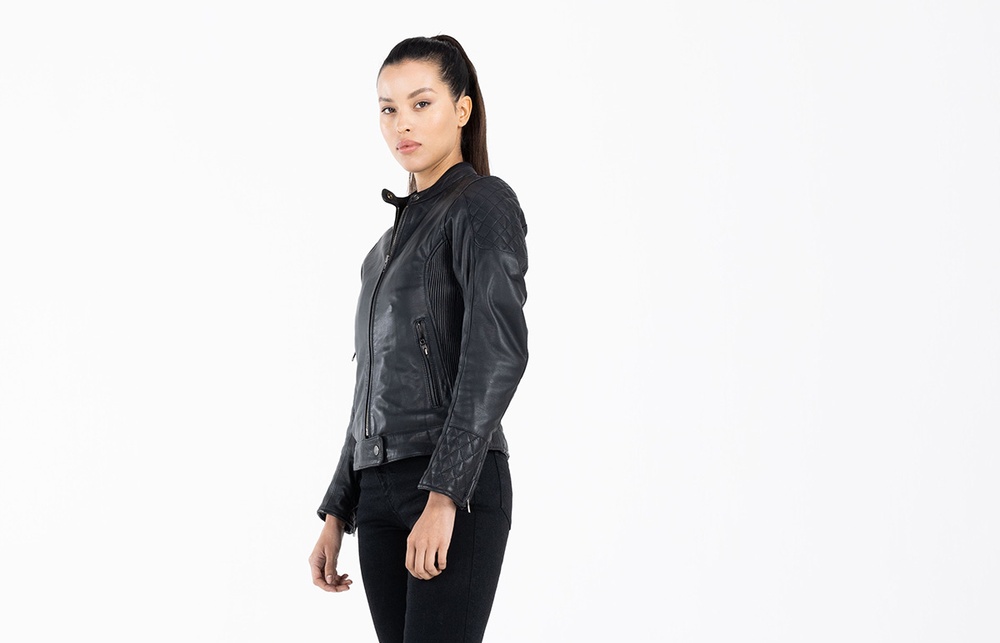 JohnDoeDamenMotorradLederjackeWomenLeatherJacketAdinaJLE8001