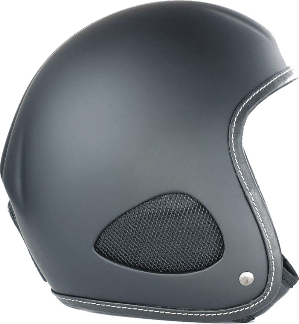 BoresHelmSRMSlight4FinaleLeder-JethelmMattSchwarzohneECE2205PrfungentsprichtnichtderStVO-3XL