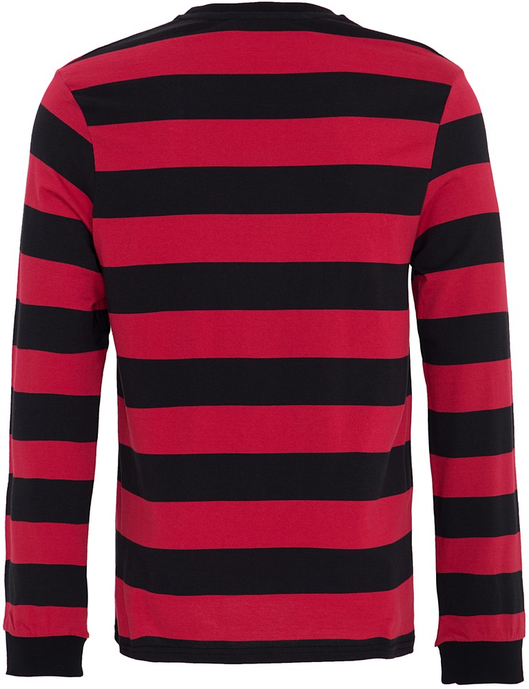 KingKerosinLongsleeveausStreifenjerseyKK210052Red