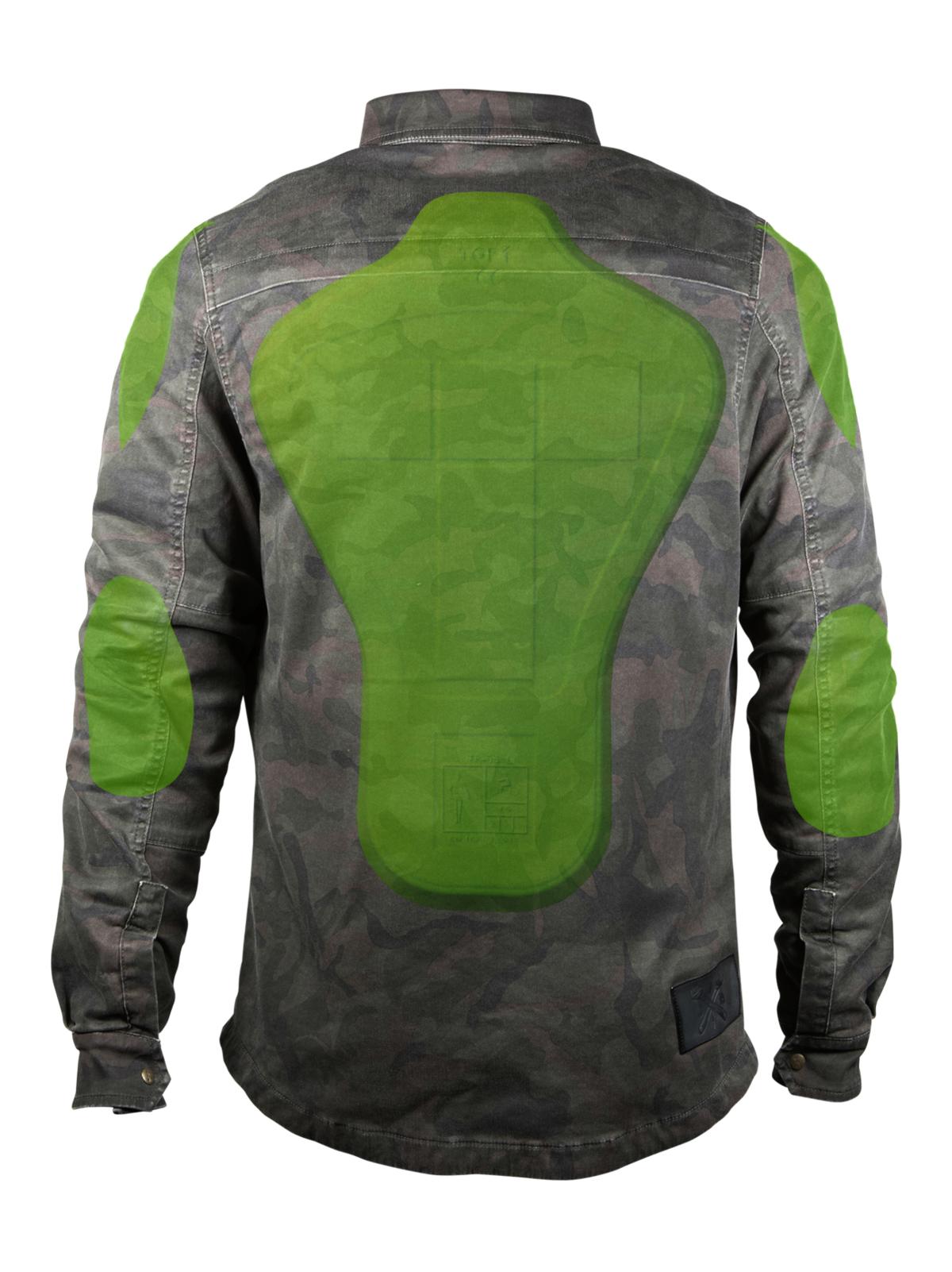 JohnDoeMotorradHemdMotoshirtXTMCamouflage-XXL