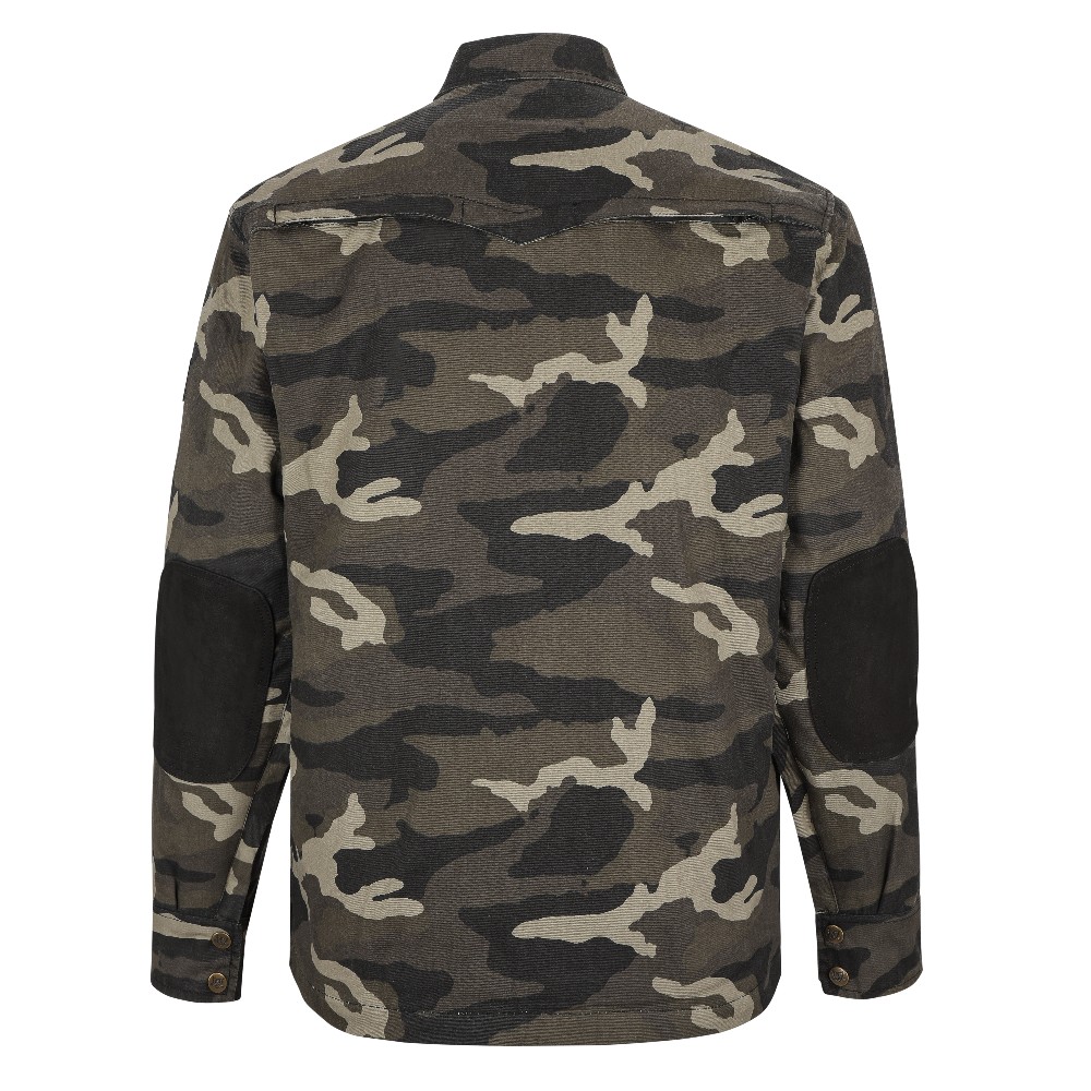 BoresAramid-MotorradhemdMilitary-JackArmyDunkel-Camouflage