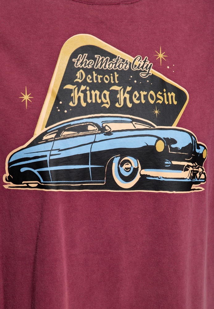KingKerosinOilwashedT-ShirtDetroitGreaserKKI31009