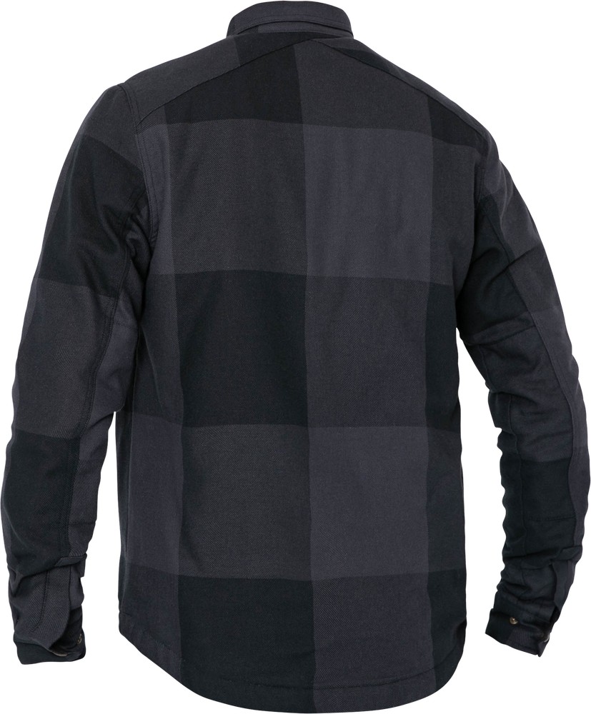 JohnDoeMotorradHemdMotoshirtGreyBlackBigBlock-XXL
