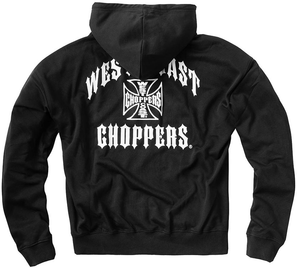WCCWestCoastChoppersIronOversizedZipHoodyWCCHD236ZW