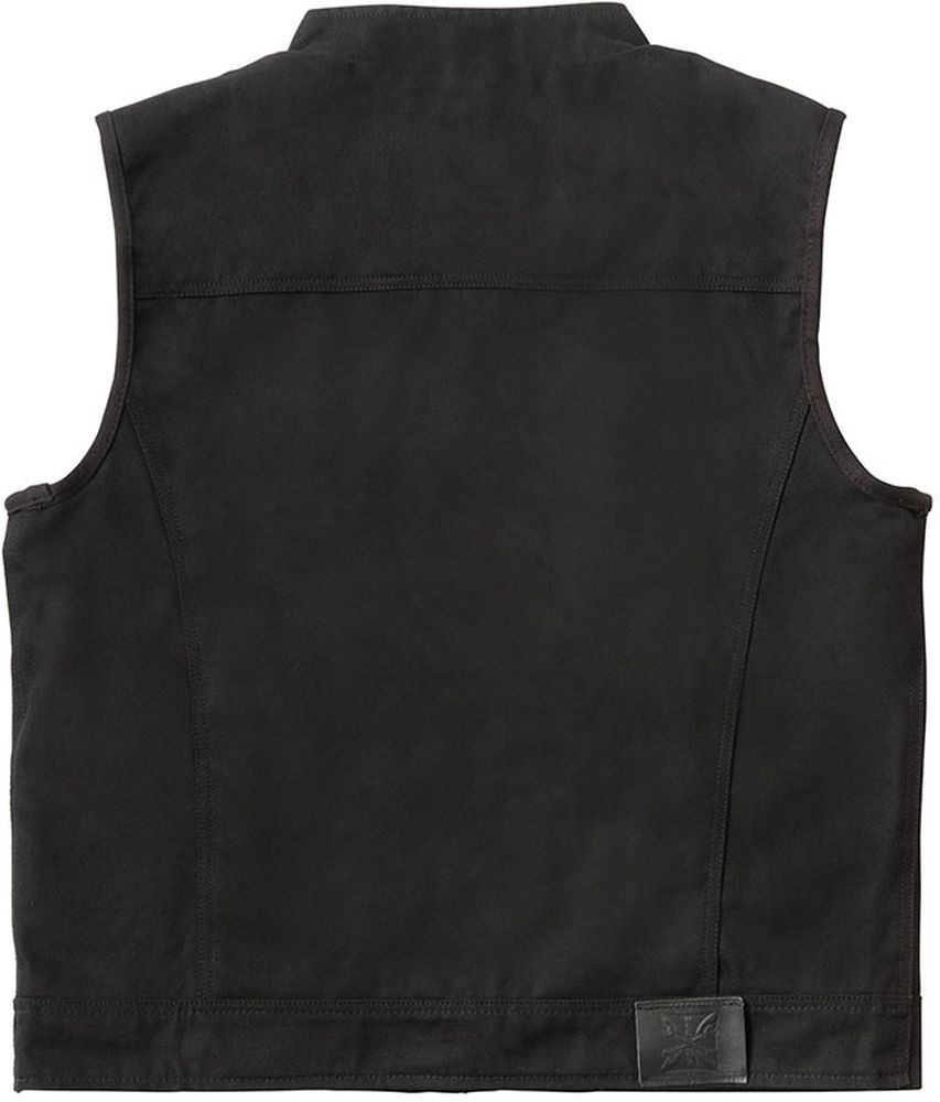 WCCWestCoastChoppersHerrenWesteCollab1312CanvasRidingVestWCCJS163ZW