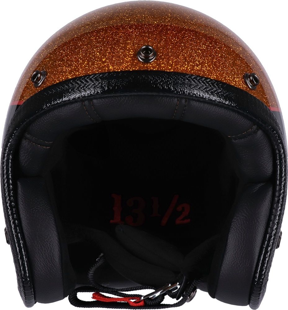1312MotorradJethelmSkullBucketHelmetDRE0037MetalFlake-XS
