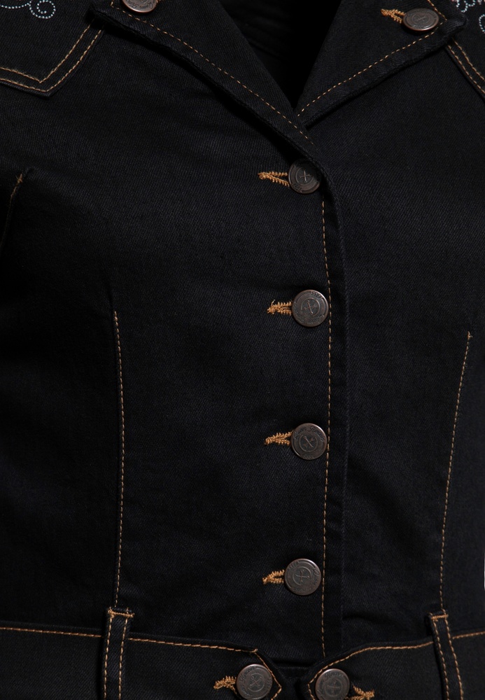 QueenKerosinDamenFlowersSwingDressQKI26022