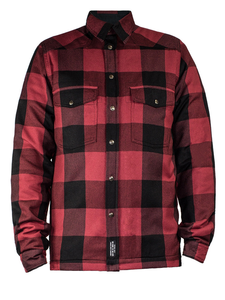 JohnDoeMotorradHemdLumberjackShirtRed-L