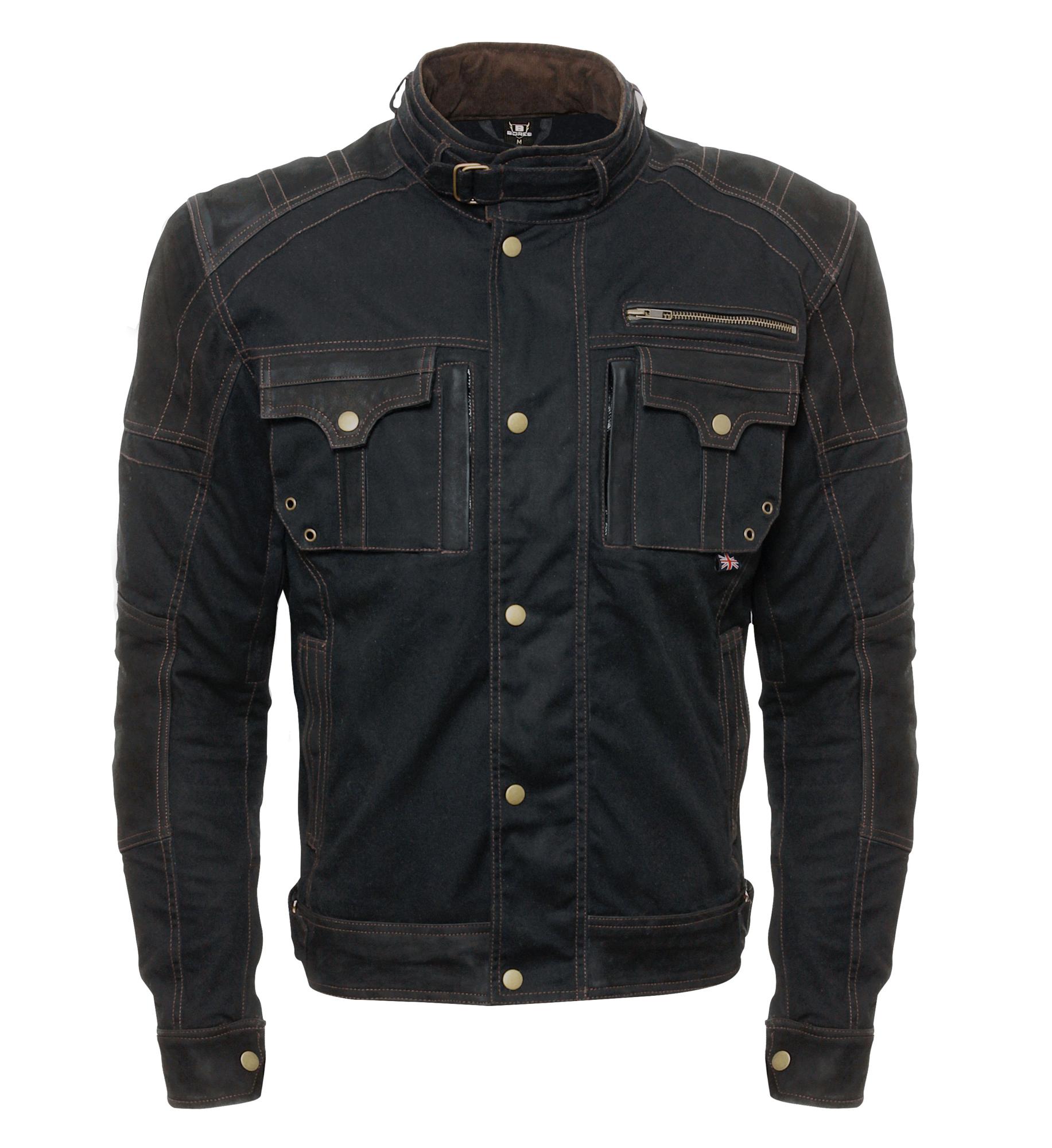 BoresJacketMaxHerrenWachsjackeBlack