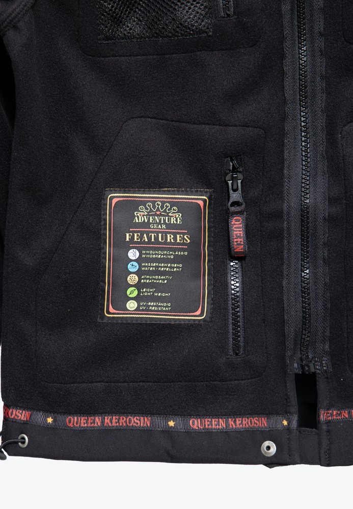 QueenKerosinFunktionshemdQKI110010Schwarz