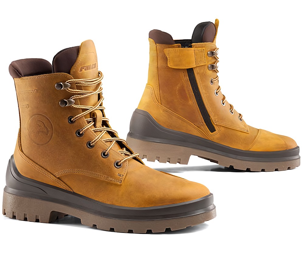 FalcoDamenMotorradStiefelVikyCamelbraun