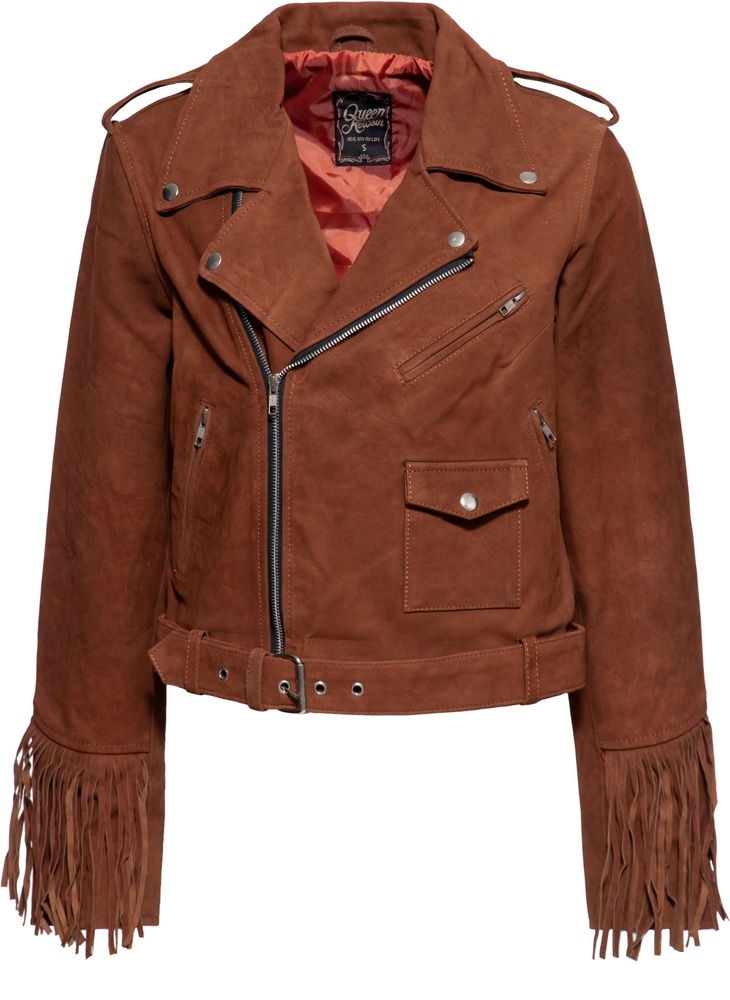 QueenKerosinDamenWildlederJackeQKI49018