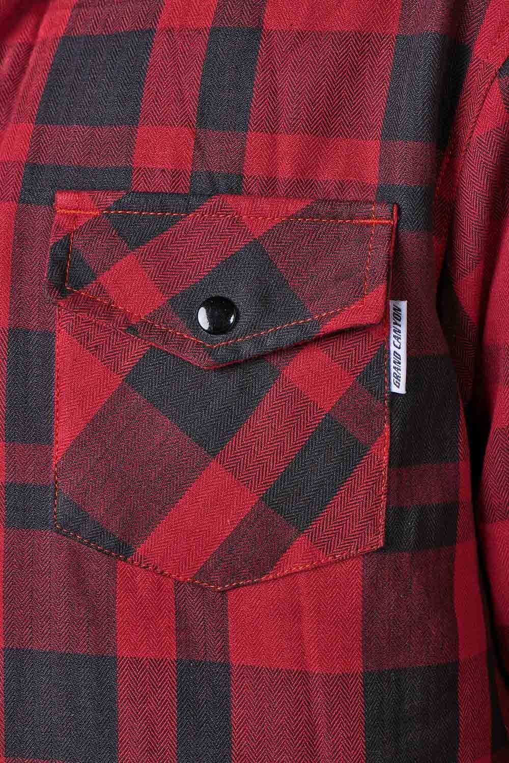 GrandCanyonMotorradShirtRangerBlackRed