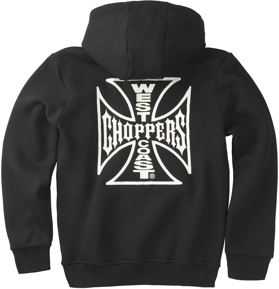 WCCWestCoastChoppersHoodyProAnti-Black