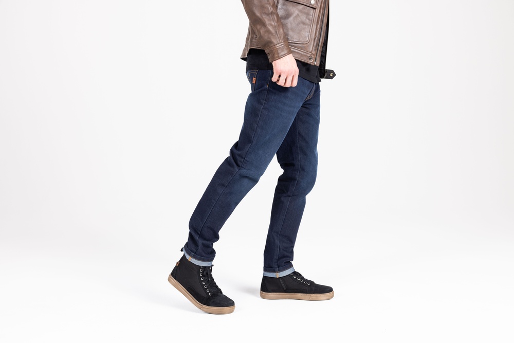 JohnDoeMotorradHoseMonolayerPioneerMonoDarkBlue-W31-L32