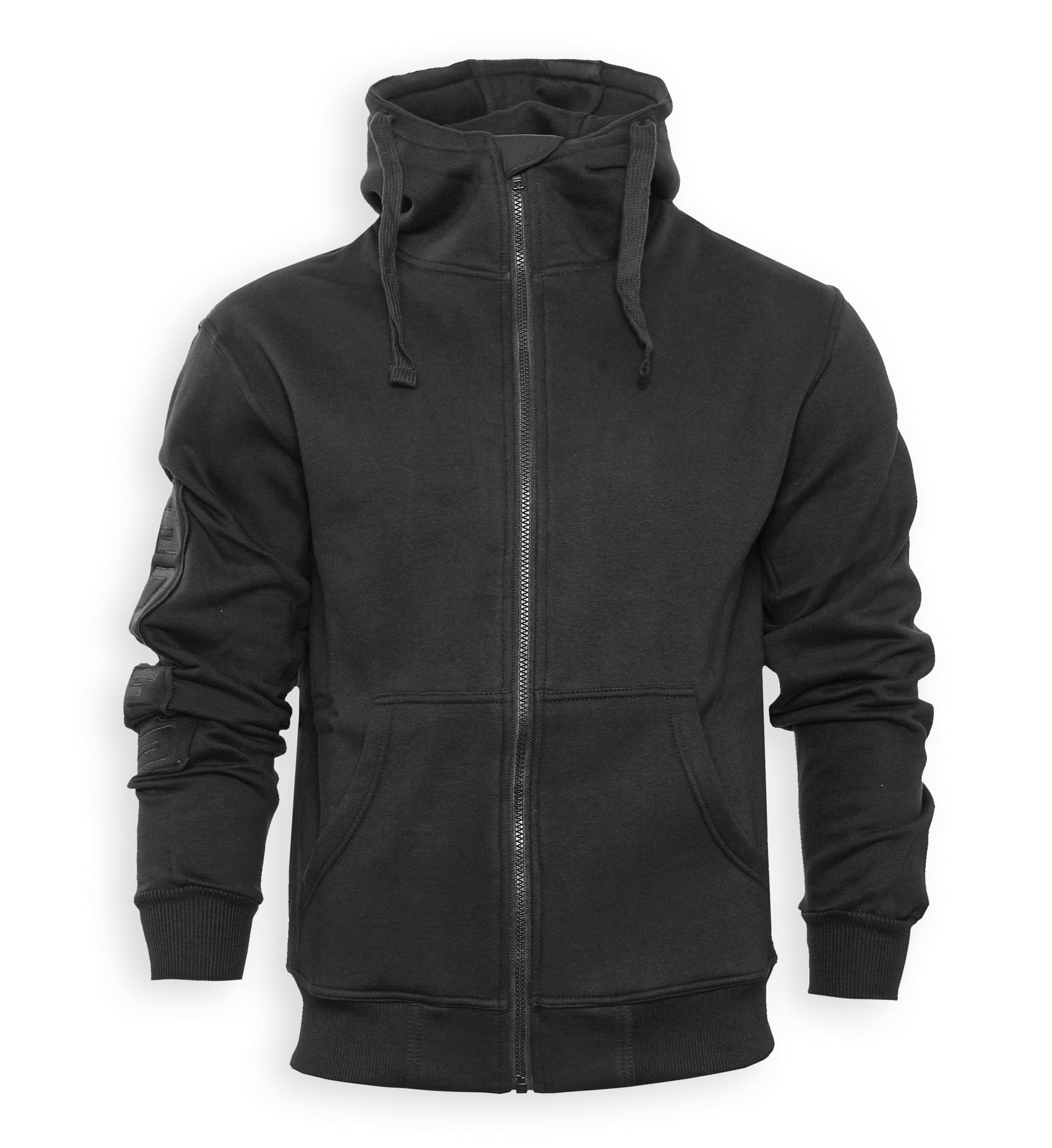 BoresHoodieFashionStyleHoodieBerlinZipBlack