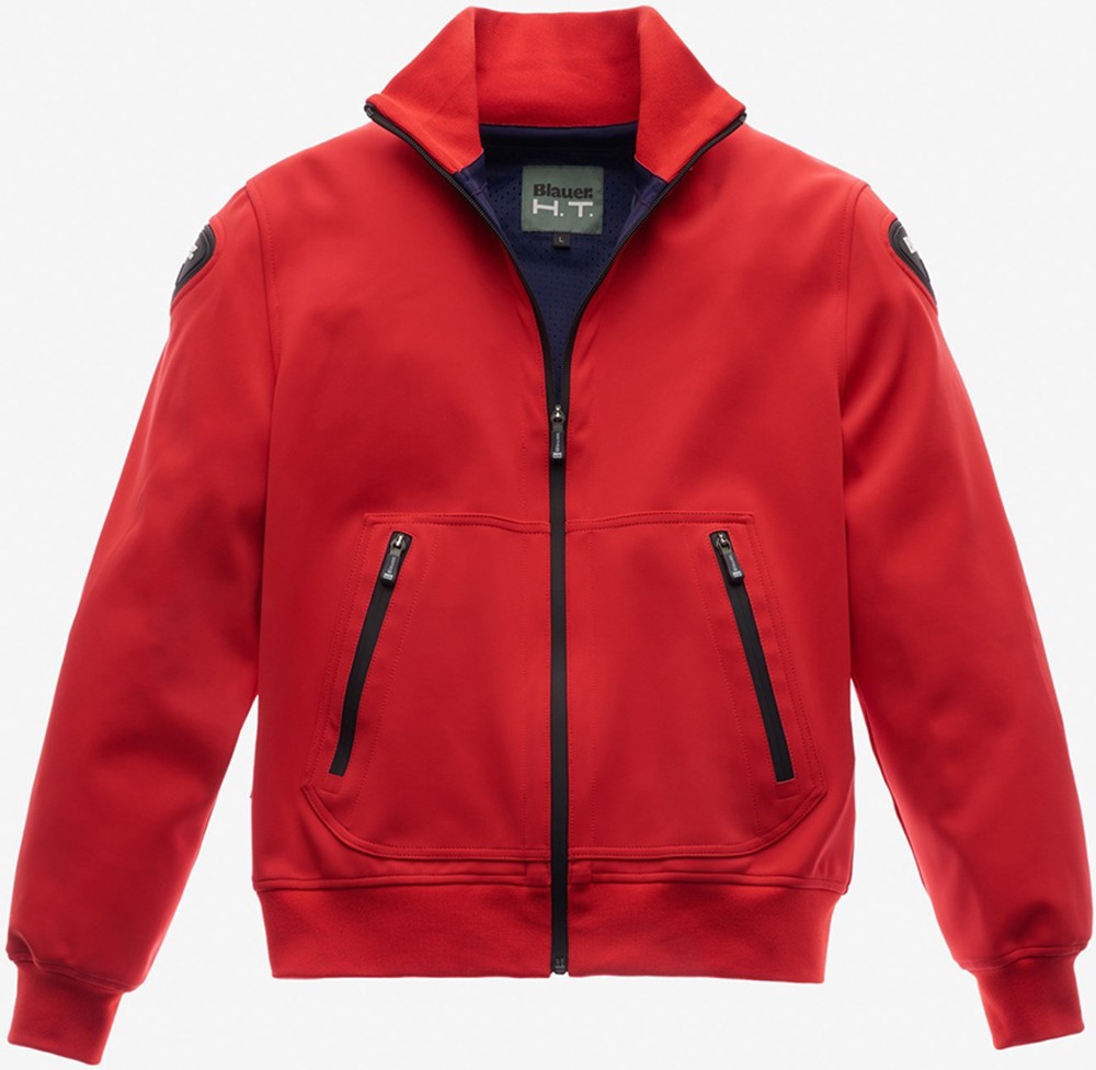 BlauerMotorradJackeEasyPro24600Red-S