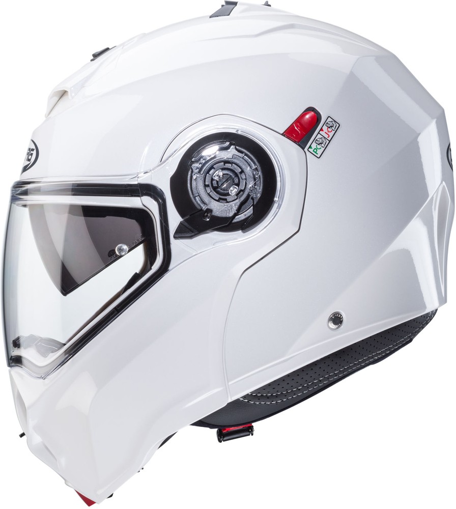 CabergMotorradKlapphelmDukeEvoWeiMetallic