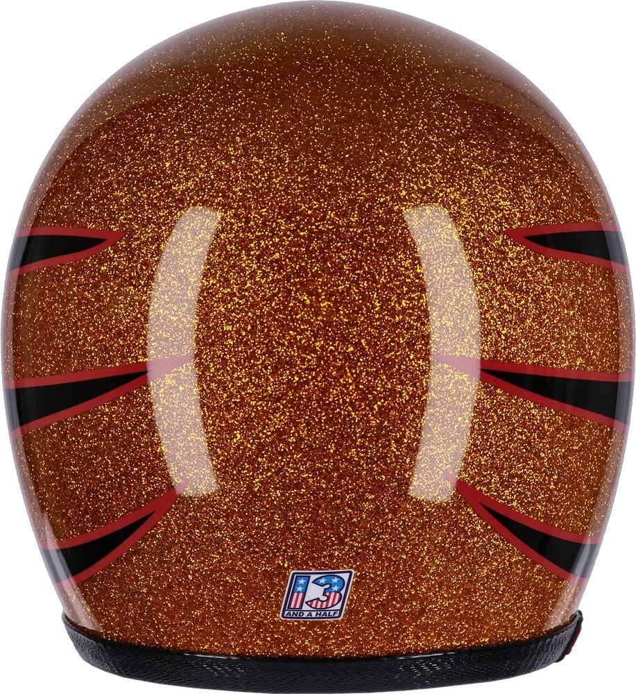 1312MotorradJethelmSkullBucketHelmetDRE0037MetalFlake-XS