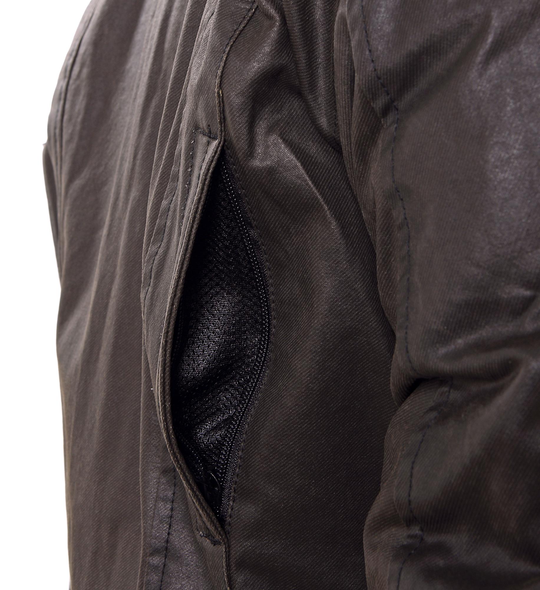 BoresFemaleJacketSonjaFrauenWachsjackelangBlack