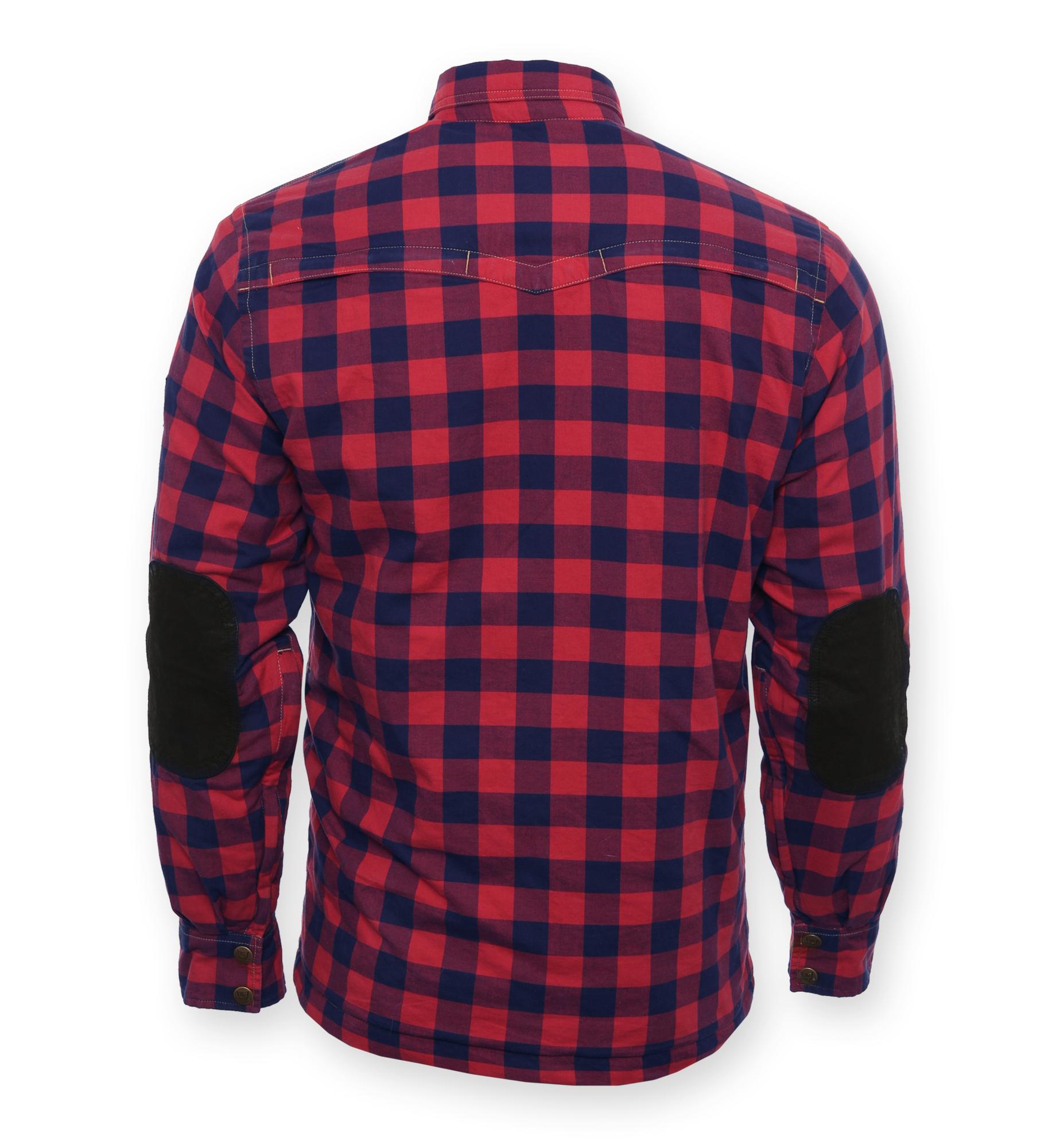 BoresLumberjackPremiumJackeHemdinHolzfllerOptikRedBlue-9XL