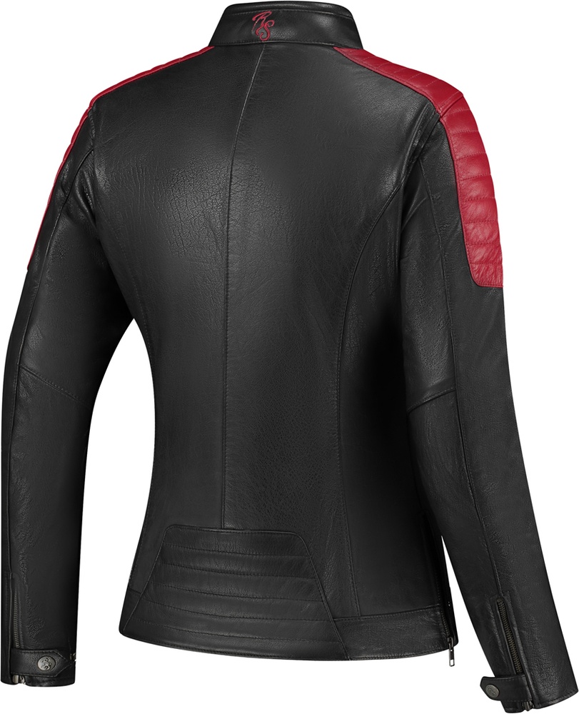 RustyStitchesMotorradJackeAlice68348BlackWhiteRed-38